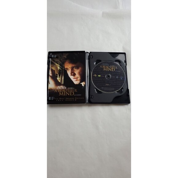 A Beautiful Mind DVD 2002 Full Screen - Russel Crowe 2-Disc Awards Edition - Picture 4 of 9